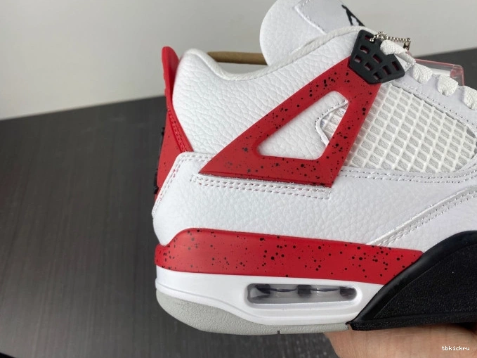 Rep TBK Air Red DH6927-161 4 Jordan Cement 0819